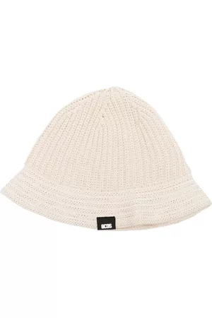 GCDS Mujer Sombreros - Ribbed knit bucket hat