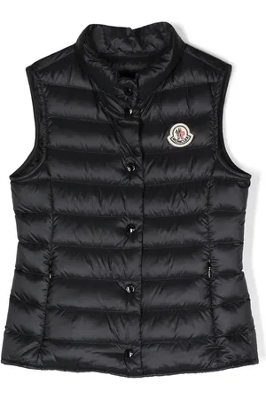 Moncler Chaleco capitonado con parche del logo