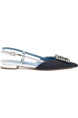 Madison.Maison Zapatillas con detalles de cristal