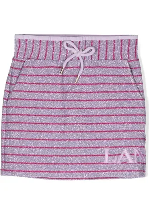 Lanvin Falda con detalle del logo