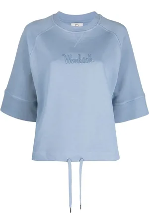 Woolrich Playera con logo y cordones