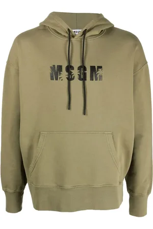 Msgm Hoodie con logo estampado