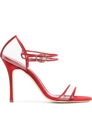 Manolo Blahnik Sandalias Fersen con tacón de 105mm