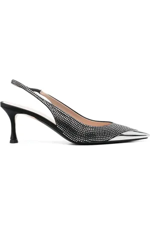 Nº21 Zapatillas con detalles de cristal y tira trasera