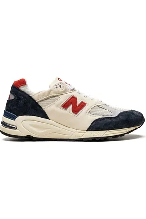 New Balance "tenis 990 V2 ""Made in the USA - Teddy Santis Navy/Red"""