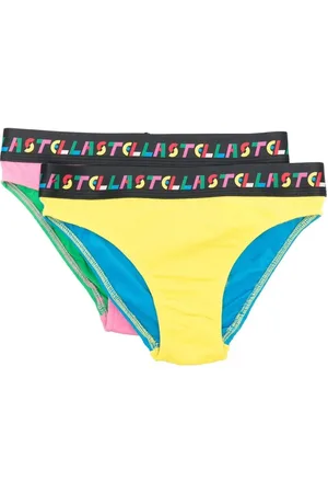 Stella McCartney Set de ropa interior con diseño color block
