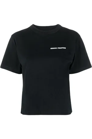 Heron Preston Playera con logo estampado