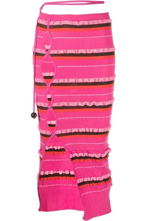 Jacquemus Falda midi La jupe Maille Concha
