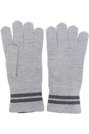 Canada Goose Striped knit gloves