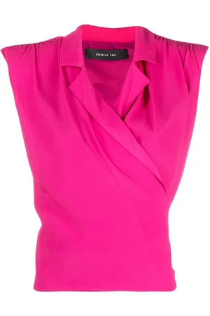 FEDERICA TOSI Camiseta con hombreras