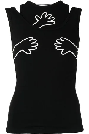 Natasha Zinko Camiseta con estampado gráfico