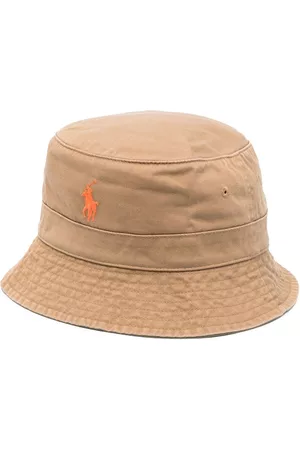 Ralph Lauren Logo detail bucket hat