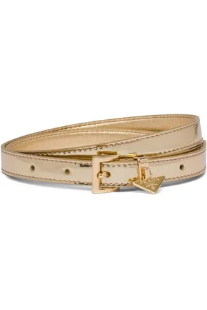 Prada Cinturón con logo triangular