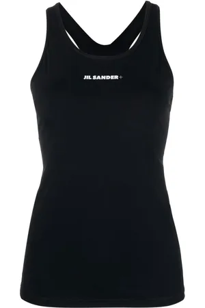 Jil Sander Camiseta con logo estampado
