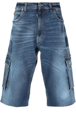 MARTINE ROSE Shorts cargo de mezclilla