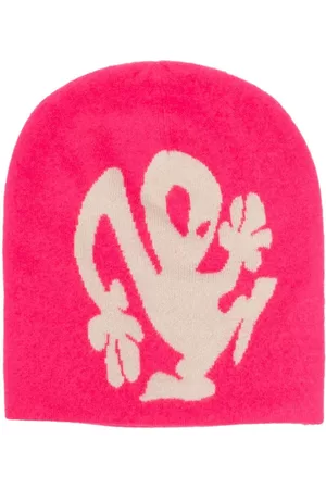 Frenckenberger Mujer Gorros - Graphic-print detail knit beanie