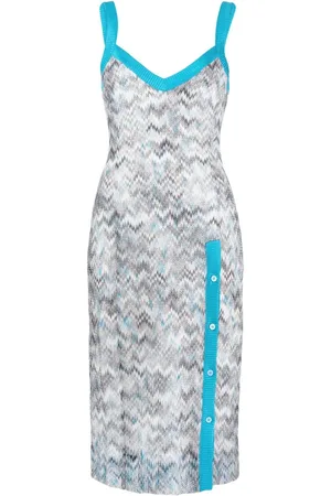 Missoni Vestido midi con botones