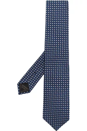 BRIONI Hombre Corbatas - All-over embroidered-pattern tie