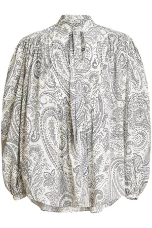 Etro Blusa con estampado de cachemira