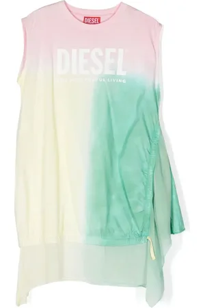 Diesel Playera con estampado tie-dye
