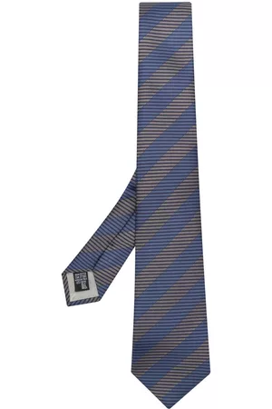 Armani Hombre Corbatas - Diagonal stripe design tie