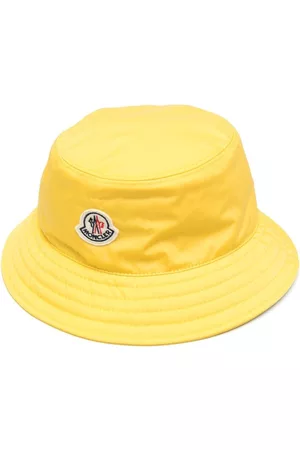 Moncler Hombre Sombreros - Logo patch bucket hat