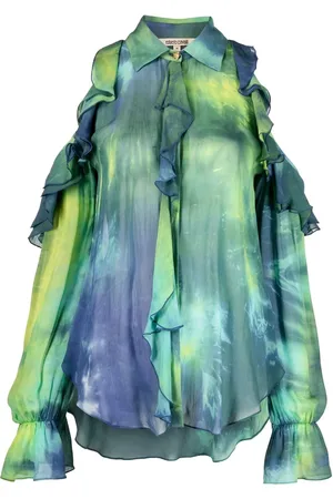 Roberto Cavalli Blusa con hombros descubiertos
