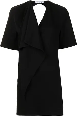 OFF-WHITE Vestido manga corta