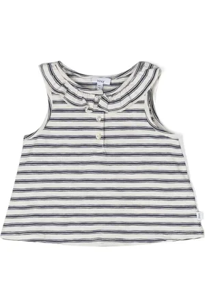 KNOT Blusa sin mangas con motivo de rayas