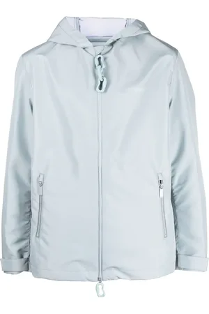 OFF-WHITE Chamarra rompevientos con detalle de texto