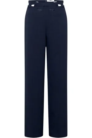 DION LEE Pantalones rectos con costuras