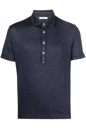 Boglioli Playera tipo polo manga corta