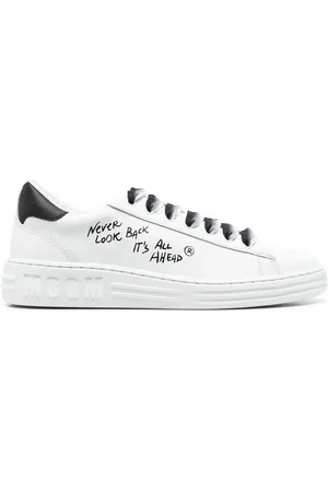 Msgm Tenis con eslogan estampado
