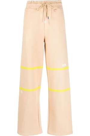 GCDS Pants con detalle de rayas