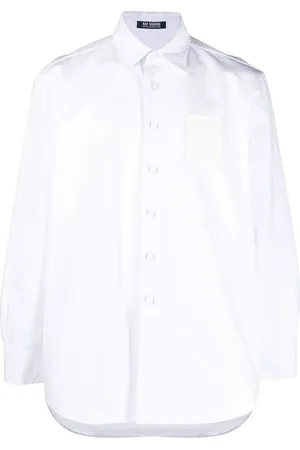 RAF SIMONS Camisa con parche del logo