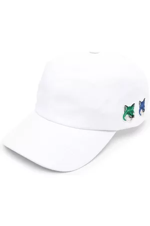 Maison Kitsuné Hombre Gorras - Fox head embroidered cap