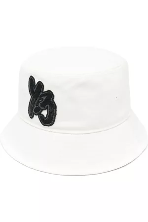 Y-3 Hombre Sombreros - Logo-patch bucket hat