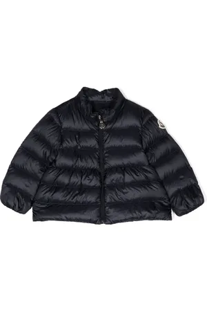 Moncler Chamarra capitonada con parche del logo