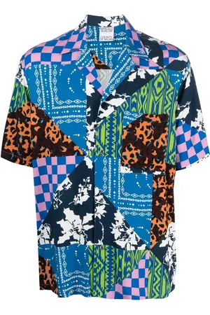 MARCELO BURLON Camisa con varios estampados