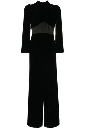 RIXO London Jumpsuit manga larga
