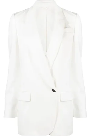 Brunello Cucinelli Blazer con solapas de pico