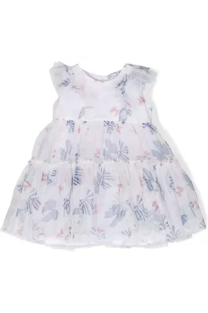 MONNALISA Vestido sin mangas con moños estampados