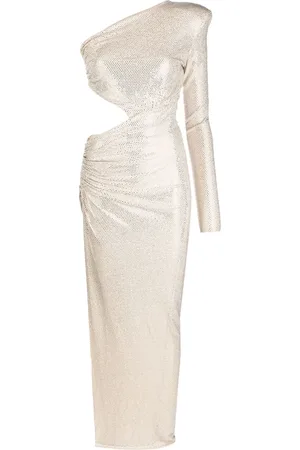 ALEXANDRE VAUTHIER Vestido de fiesta asimétrico con apliques