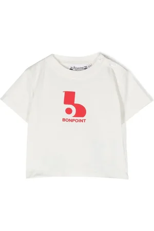 BONPOINT Playera manga corta con logo estampado