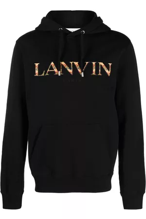 Lanvin Hoodie con logo bordado