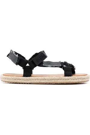 Maison Margiela Sandalias de montaña con diseño patchwork