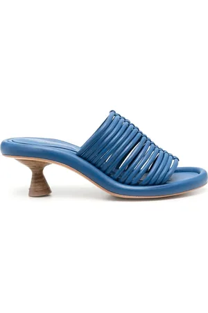Paloma Barceló Mules con tacón en forma de cono