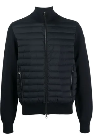 Moncler Chamarra capitonada con mangas en contraste