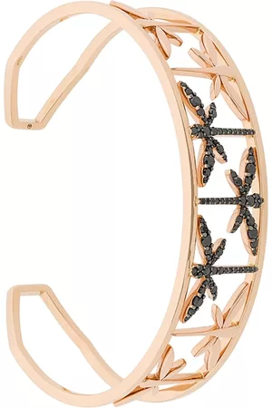 ANAPSARA 18kt rose gold dragonfly diamond cuff