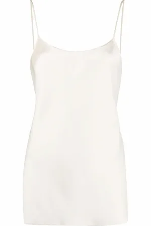 Victoria Beckham Top con espalda en V